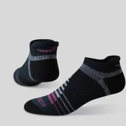 Socks | Socks*saucony Inferno Merino Wool Blend No Show 3-Pack Sock Pink