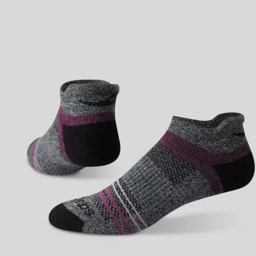 Socks | Socks*saucony Inferno Merino Wool Blend No Show 3-Pack Sock Pink