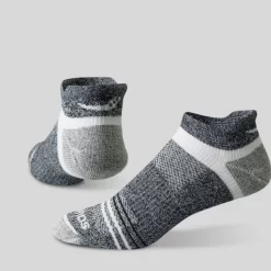 Socks | Socks*saucony Inferno Merino Wool Blend No Show 3-Pack Sock Grey Marl