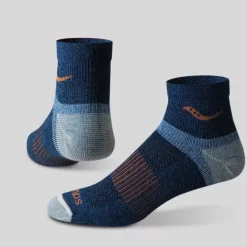 Socks | Socks*saucony Inferno Merino Wool Blend Quarter 3-Pack Sock Blue Assorted
