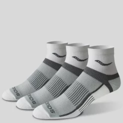 Socks | Accessories*saucony Inferno Quarter 3-Pack Socks White