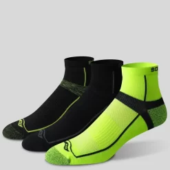 Socks | Accessories*saucony Inferno Quarter 3-Pack Socks Citron