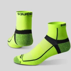 Socks | Accessories*saucony Inferno Quarter 3-Pack Socks Citron