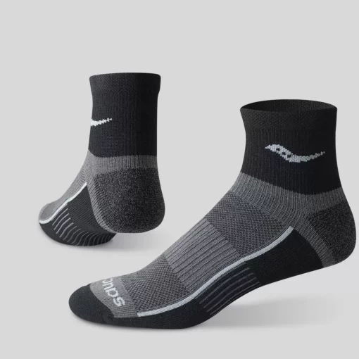 Socks | Accessories*saucony Inferno Quarter 3-Pack Socks Black