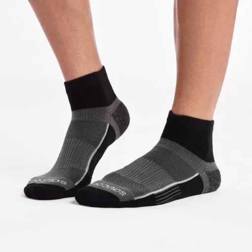 Socks | Accessories*saucony Inferno Quarter 3-Pack Socks Black