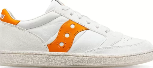 Top Styles | Top Styles*saucony Jazz Court Premium White | Orange