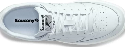 Jazz | Top Styles*saucony Jazz Court PU White | White