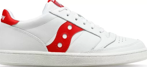 Jazz | Top Styles*saucony Jazz Court PU White | Red
