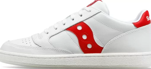 Jazz | Top Styles*saucony Jazz Court PU White | Red