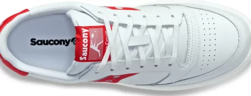 Jazz | Top Styles*saucony Jazz Court PU White | Red