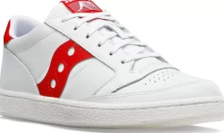 Jazz | Top Styles*saucony Jazz Court PU White | Red