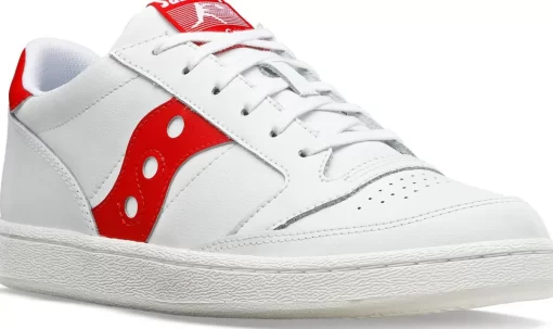 Jazz | Top Styles*saucony Jazz Court PU White | Red