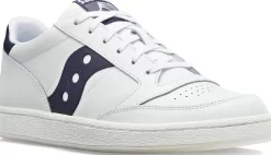 Jazz | Top Styles*saucony Jazz Court PU White | Navy