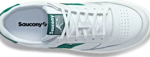 Jazz | Top Styles*saucony Jazz Court PU White | Green