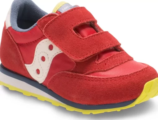 Unisex | Shop By Gender*saucony Little Kid's Baby Jazz Hook & Loop Sneaker Red/Blue/Lime