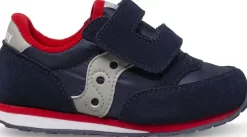 Unisex | Shop By Gender*saucony Little Kid's Baby Jazz Hook & Loop Sneaker Navy/Grey/Red