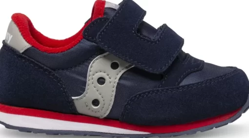 Unisex | Shop By Gender*saucony Little Kid's Baby Jazz Hook & Loop Sneaker Navy/Grey/Red
