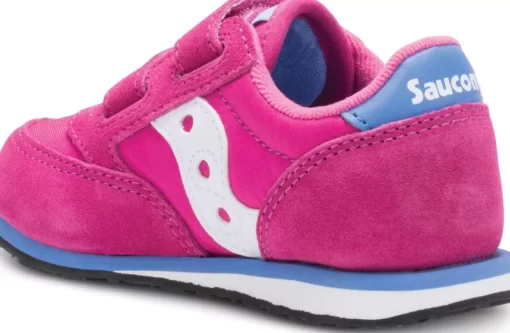 Unisex | Girls*saucony Little Kid's Baby Jazz Hook & Loop Sneaker Magenta
