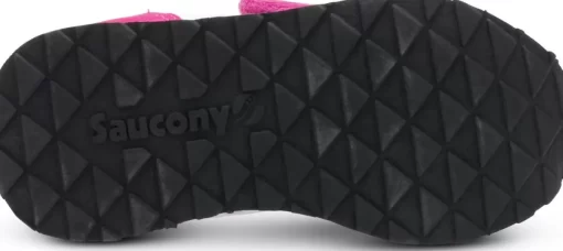 Unisex | Girls*saucony Little Kid's Baby Jazz Hook & Loop Sneaker Magenta