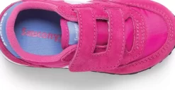 Unisex | Girls*saucony Little Kid's Baby Jazz Hook & Loop Sneaker Magenta