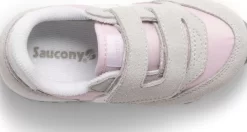 Unisex | Shop By Gender*saucony Little Kid's Baby Jazz Hook & Loop Sneaker Grey | Pink | White
