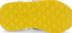 Unisex | Girls*saucony Little Kid's Baby Jazz Hook & Loop Sneaker Grey / Pink