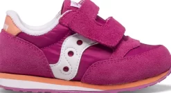 Unisex | Shop By Gender*saucony Little Kid's Baby Jazz Hook & Loop Sneaker Fuchsia | Coral | White