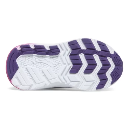 Girls | Boys*saucony Little Kid's Flash 3.0 A/C Jr. Sneaker Teal | Purple | Chrome