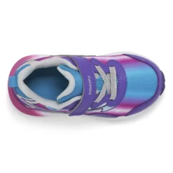 Girls | Boys*saucony Little Kid's Flash 3.0 A/C Jr. Sneaker Teal | Purple | Chrome