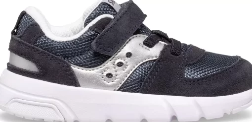 Unisex | Girls*saucony Little Kid's Jazz Lite 2.0 Sneaker Navy | Silver