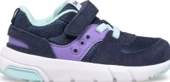 Unisex | Girls*saucony Little Kid's Jazz Lite 2.0 Sneaker Navy | Purple | Turq