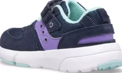 Unisex | Girls*saucony Little Kid's Jazz Lite 2.0 Sneaker Navy | Purple | Turq