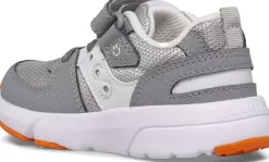 Unisex | Girls*saucony Little Kid's Jazz Lite 2.0 Sneaker Grey