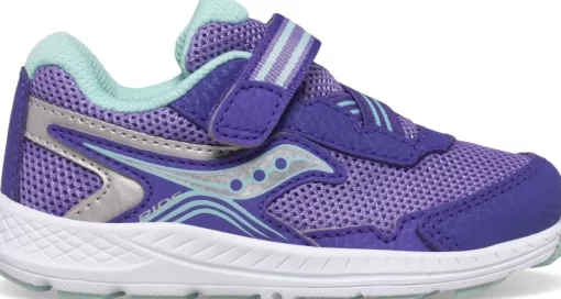 Unisex | Girls*saucony Little Kid's Ride 10 Jr. Sneaker Purple