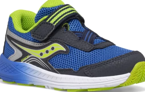 Unisex | Girls*saucony Little Kid's Ride 10 Jr. Sneaker Navy | Green
