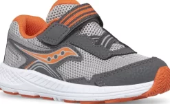 Unisex | Girls*saucony Little Kid's Ride 10 Jr. Sneaker Grey | Orange