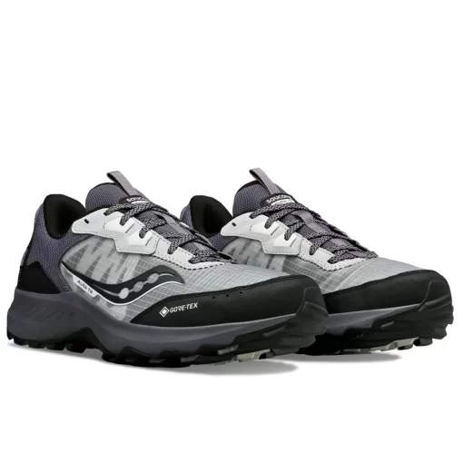 Trail/Hiking | Running*saucony Men's Aura TR GTX Cloud | Metal