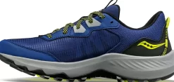 Wide Widths | Trail/Hiking*saucony Men's Aura TR Wide Indigo | Black