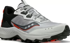 Wide Widths | Trail/Hiking*saucony Men's Aura TR Wide Concrete | Black