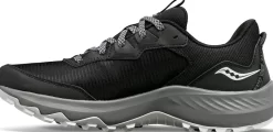 Wide Widths | Trail/Hiking*saucony Men's Aura TR Wide Black | Gravel