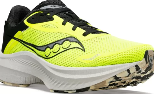 Running | Performance*saucony Men's Axon 3 Citron | Black