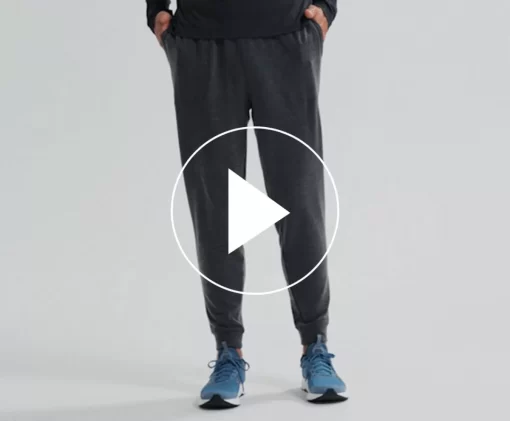 Bottoms*saucony Men's Boston Pant Black Heather