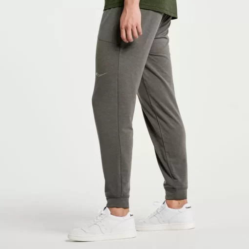 Bottoms*saucony Men's Boston Pant Climbing Ivy Heather