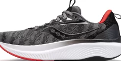 Wide Widths | Walking*saucony Men's Echelon 9 Charcoal | Red Sky