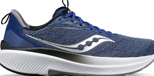 Wide Widths | Walking*saucony Men's Echelon 9 Wide Indigo | Black