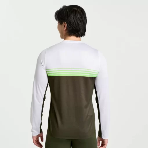 Tops | Clothing*saucony Men's Elite Long Sleeve Umbra
