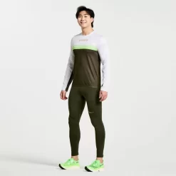 Tops | Clothing*saucony Men's Elite Long Sleeve Umbra