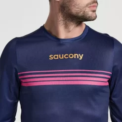 Tops | Clothing*saucony Men's Elite Long Sleeve Sodalite