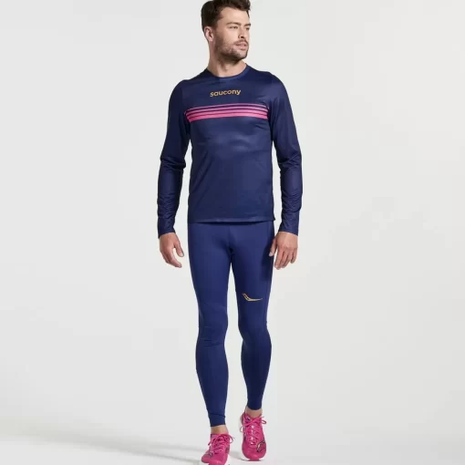 Tops | Clothing*saucony Men's Elite Long Sleeve Sodalite