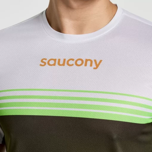 Tops | Clothing*saucony Men's Elite Short Sleeve Umbra